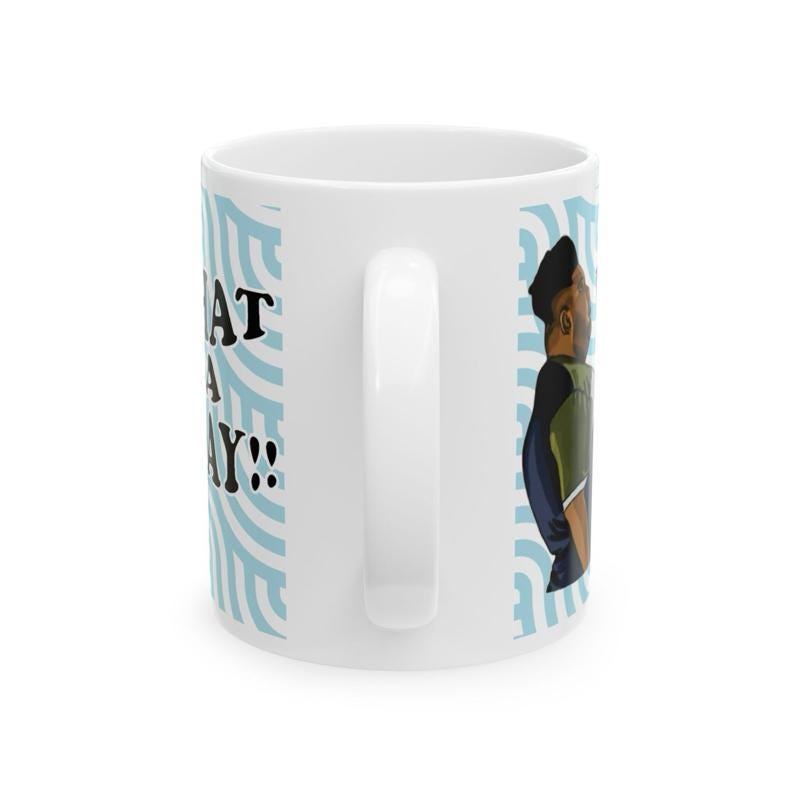 What a day mug harvey price mug - funny gift for coffee lovers - drinkware, tumblers funny mugs funny gifts 11oz washable reusable ceramic r