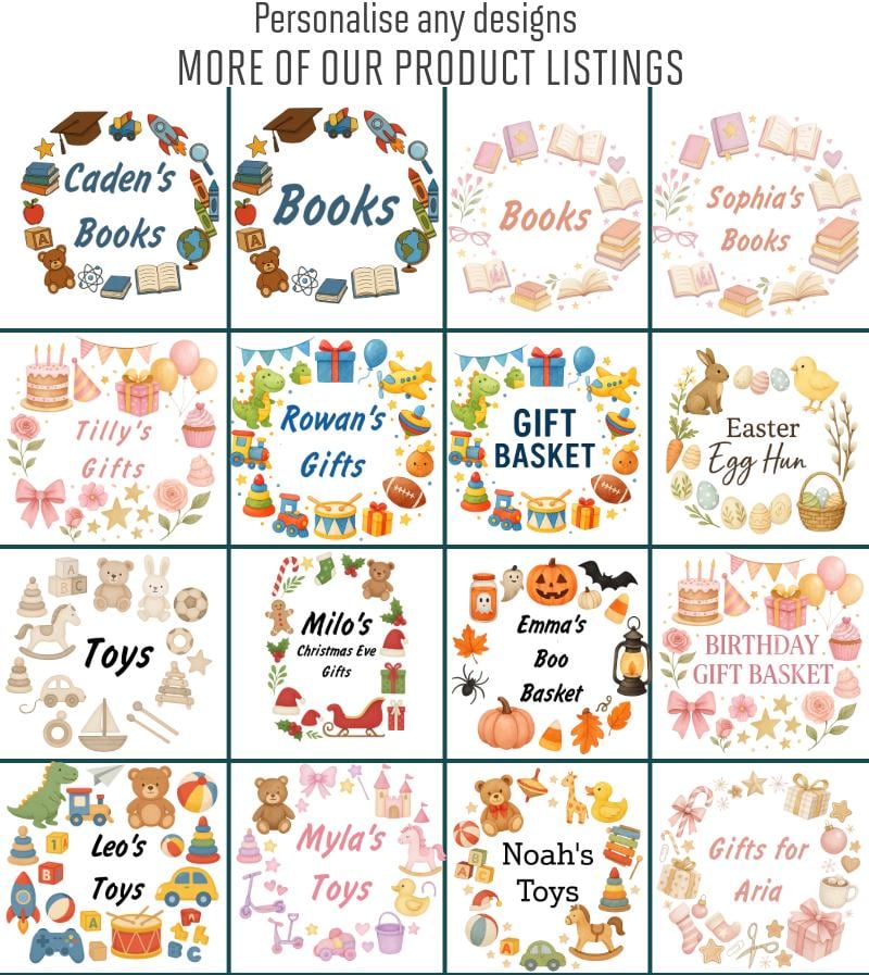 Personalised birthday gift basket storage Felt Trug, perfect gifts girls kids gift fun storage basket trugs toy storage cute friend mum