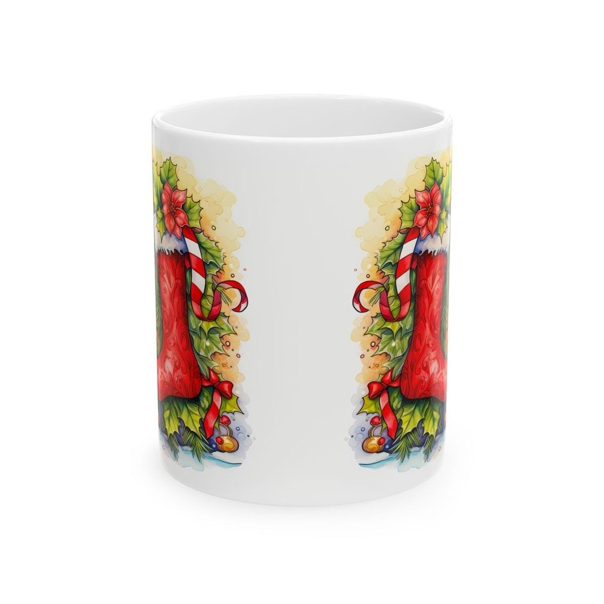 Santa secret gift stocking filler mug - perfect christmas stocking drinkware reuse reusable tumbler washable cup ceramic coffee xmas mugs te