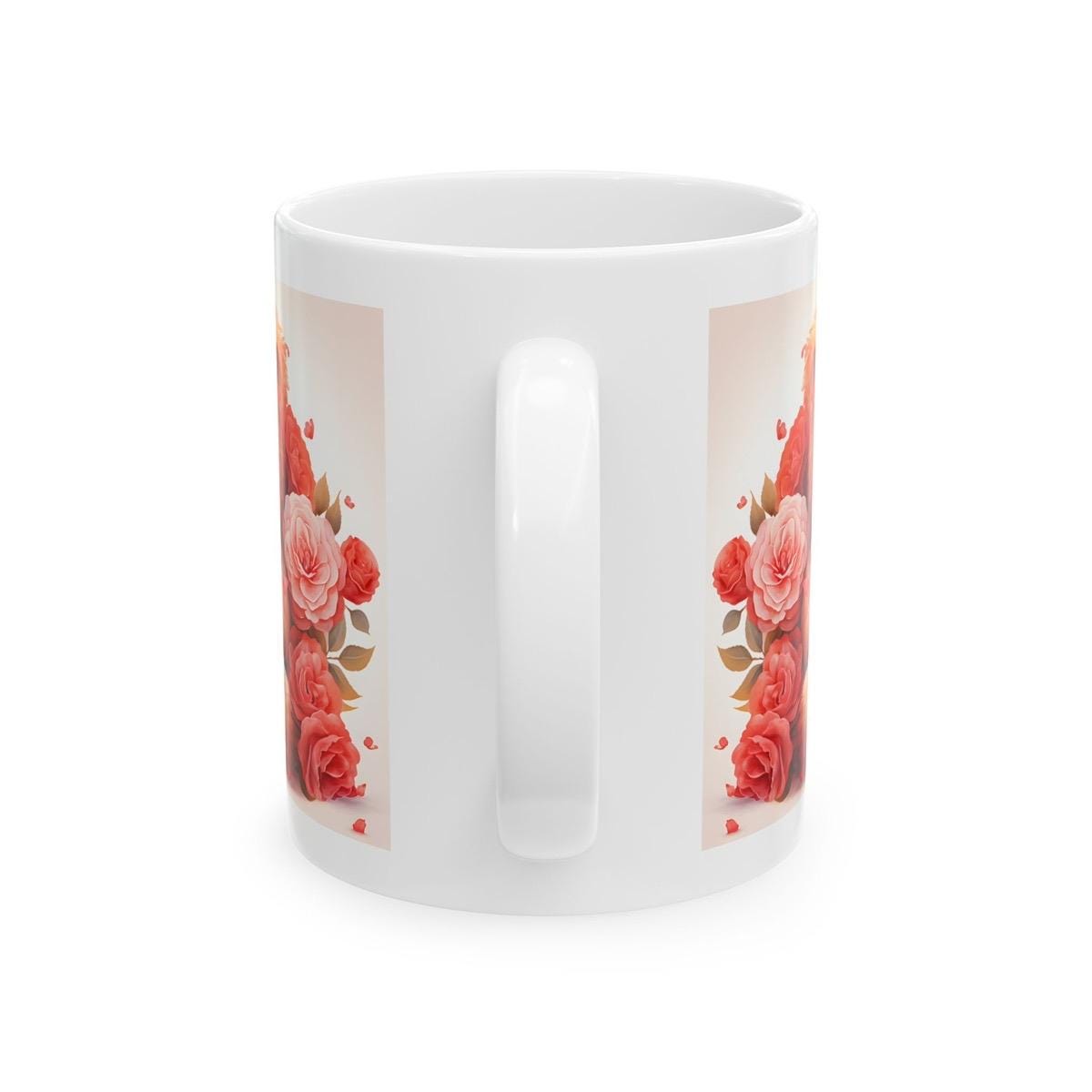 Love heart bear 3d mug - perfect gift for christmas and valentine's day birthday boyfriend girlfriend wife husband secret santa stocking fil