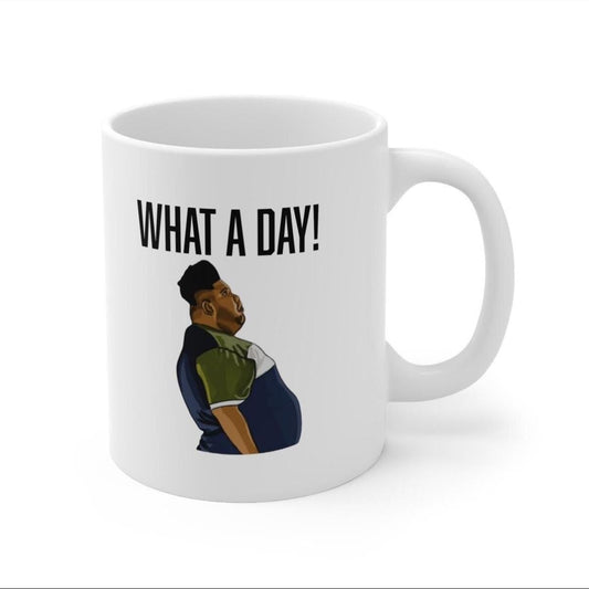 What a day mug harvey price mug - original funny gift for coffee lovers - drinkware, tumblers funny mugs funny gifts 11oz washable