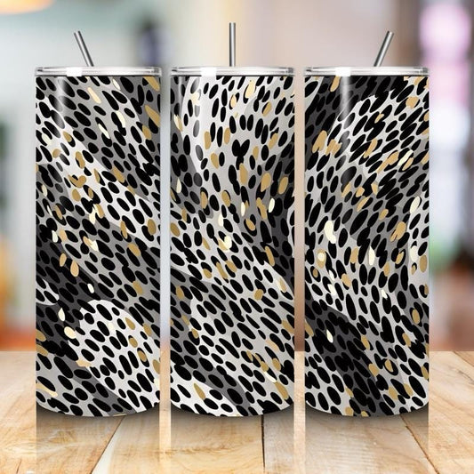 Cute leopard print marble style 20oz girly tumbler style - perfect for any occasion drinkware flasks mug bottles water bottles bottled styli
