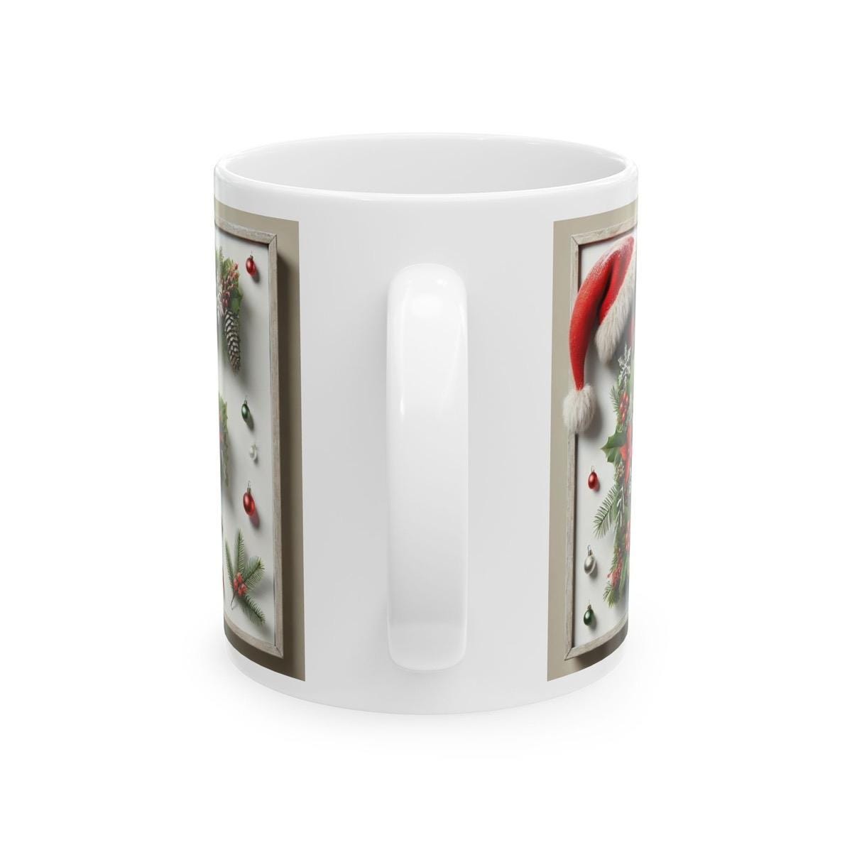 Personalised 'f' edition christmas mug - unique gift for xmas - stocking filler - drinkware washable reusable reuse ceramic cup tumbler coff