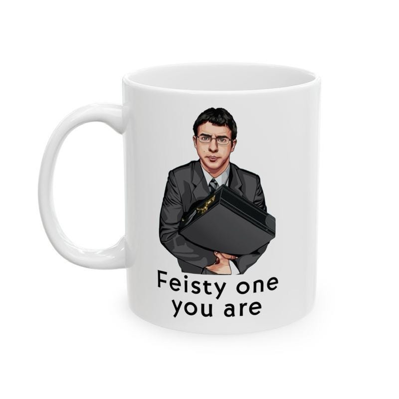 Funny mug - inbetweeners will feisty one you are mug - funny inbetweeners will gift coffee mug drinkware washable reusable tumbler reuse cer