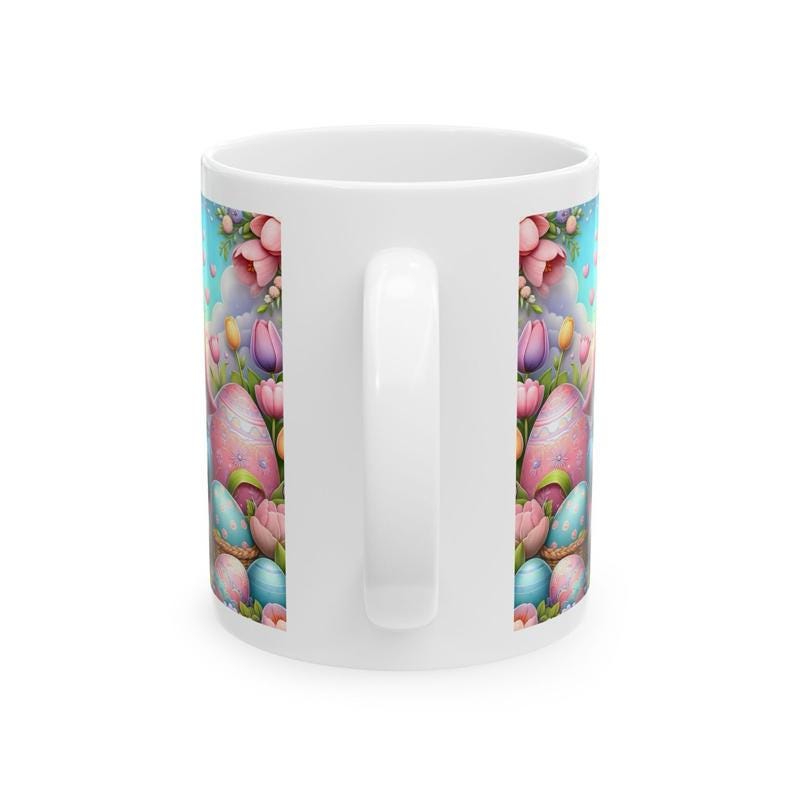Easter gonk gonks mug - cute gift - perfect for hot drinks - drinkware, tumblers cup bottles reusable washable portable reuse ceramic coffee