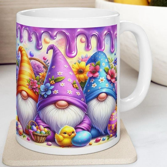 Easter gonk mug - cute gift - perfect for hot drinks - drinkware, tumblers cup bottles reusable washable portable reuse ceramic coffee easte