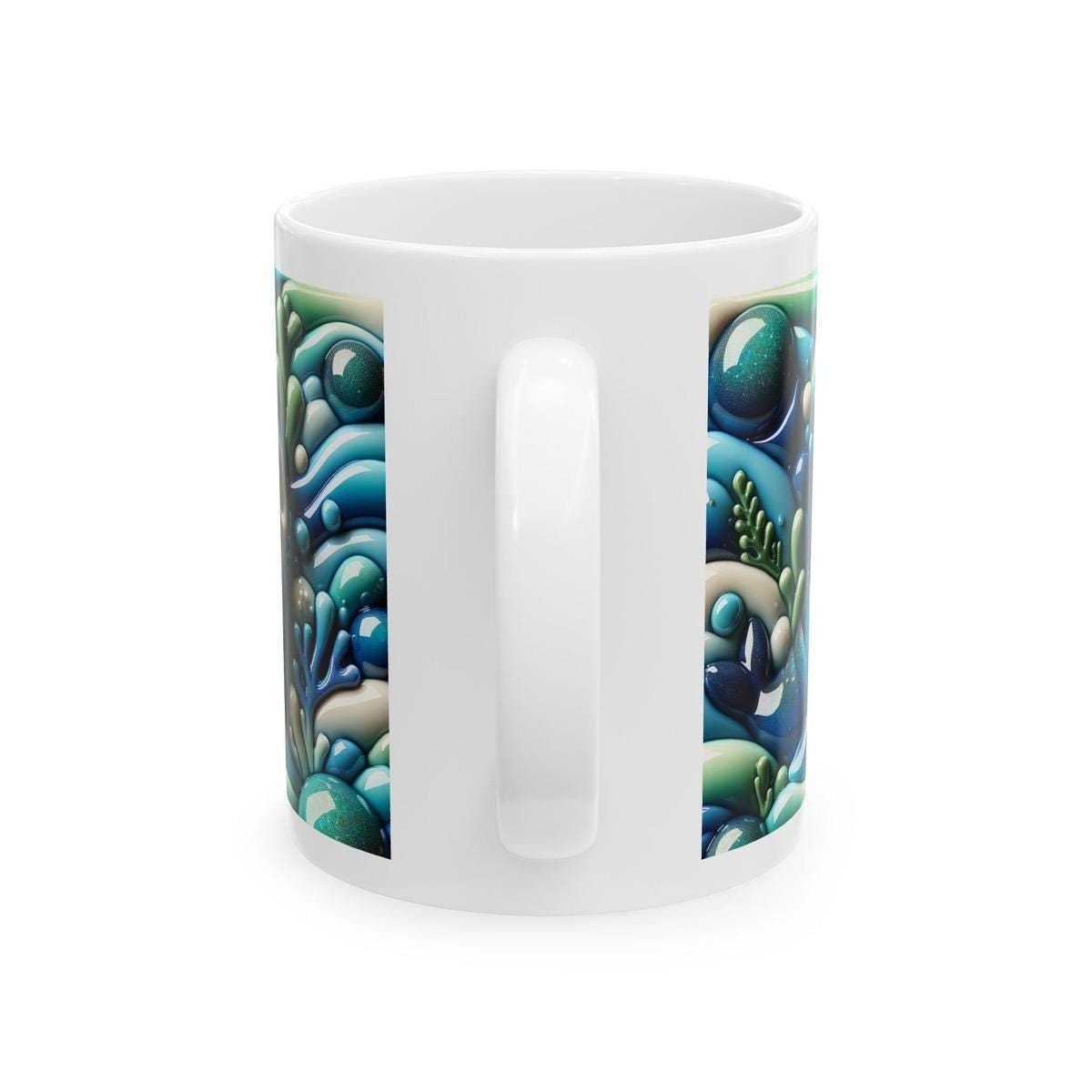 Cute seal 3d mug - perfect for your morning drinks - drinkware, tumblers cup bottles washable ceramic reusable reuse coffee xmas mugs tea fe