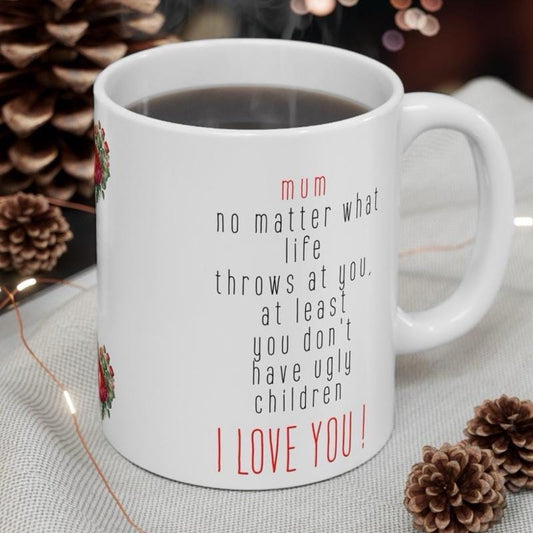 Cute funny mother's day mug - perfect gift for mum - drinkware, cup tumblers washable ceramic bottles reusable reuse coffee mothers adulthum