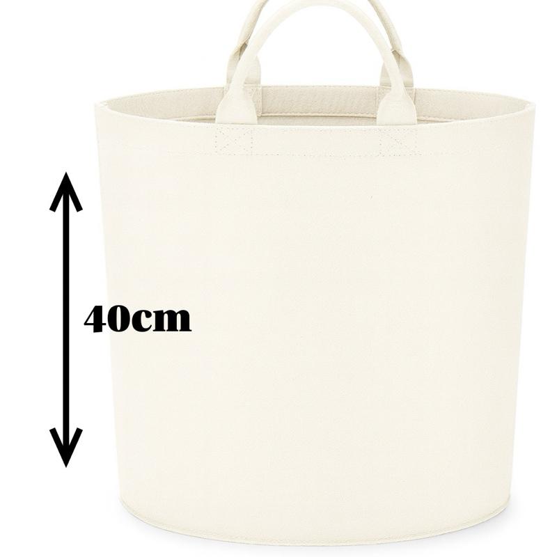 Boo Basket Felt Trug Storage with Halloween Ghosts and Pumpkins Design for Storage Needs fun gifts gift Halloween cute funny friends mum girlfriend boyfriend dad present Decorative Organiser