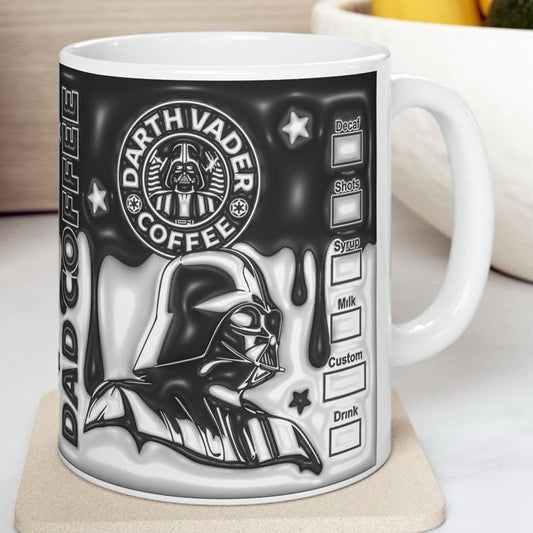 Vader style mug gifts - perfect for coffee and tea lovers - drinkware, cup tumblers bottles washable reusable ceramic reuse
