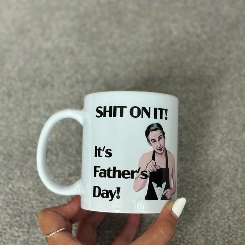 Sh*t on it! mug - martin - it’s father's day - great father's day gift - friday night dinner - funny mugs - funny gifts for father dad dri