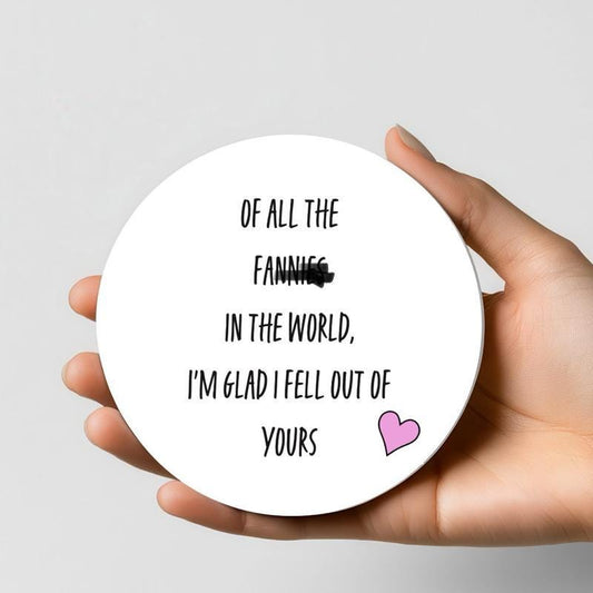 Mother's day coaster - funny gift for mum - tableware present with joke and humor gifts mother’s day fun mothers day gifts matching mug on