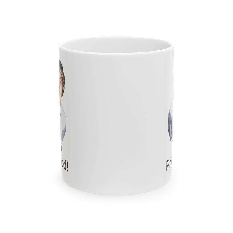 Funny mug - inbetweeners knee deep mug - funny inbetweeners jay cartwright gift coffee mug drinkware washable reusable tumbler reuse ceramic