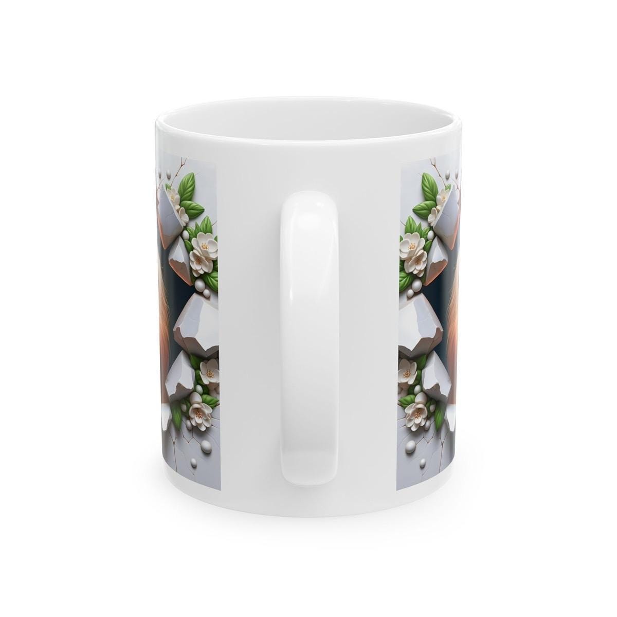 Cute dog xmas mug gift - perfect for the holidays - tumblers, drinkware cup washable coffee bottles reusable reuse ceramic funny customized