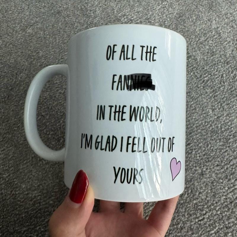 Funny mother’s day mug - perfect gift for mum - drinkware, cup tumblers washable reusable ceramic bottles reuse coffee mother’s day gift