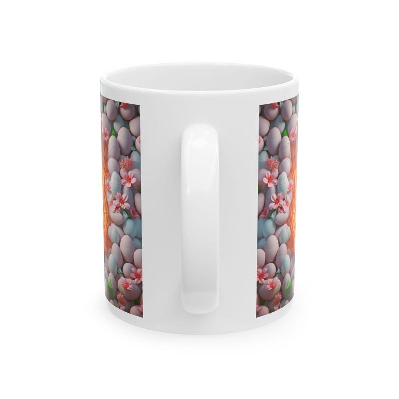 Easter bunny mug - cute gift - perfect for hot drinks - drinkware, tumblers cup bottles reusable washable portable reuse ceramic coffee east