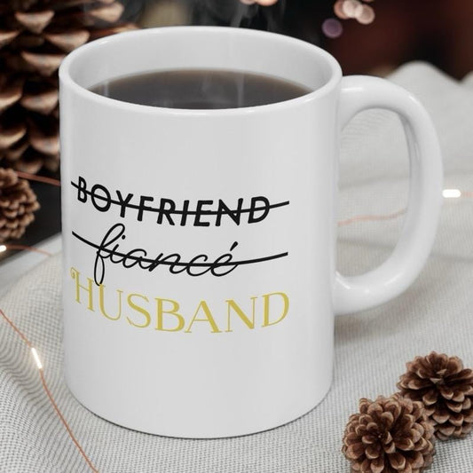Husband mug cup mug for married couple- drinkware tumblers reuse washable bottles ceramic coffee reusable mugs gifts marriage wedding  coupl