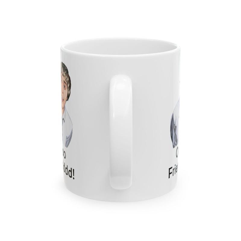 Funny mug - inbetweeners knee deep mug - funny inbetweeners jay cartwright gift coffee mug drinkware washable reusable tumbler reuse ceramic