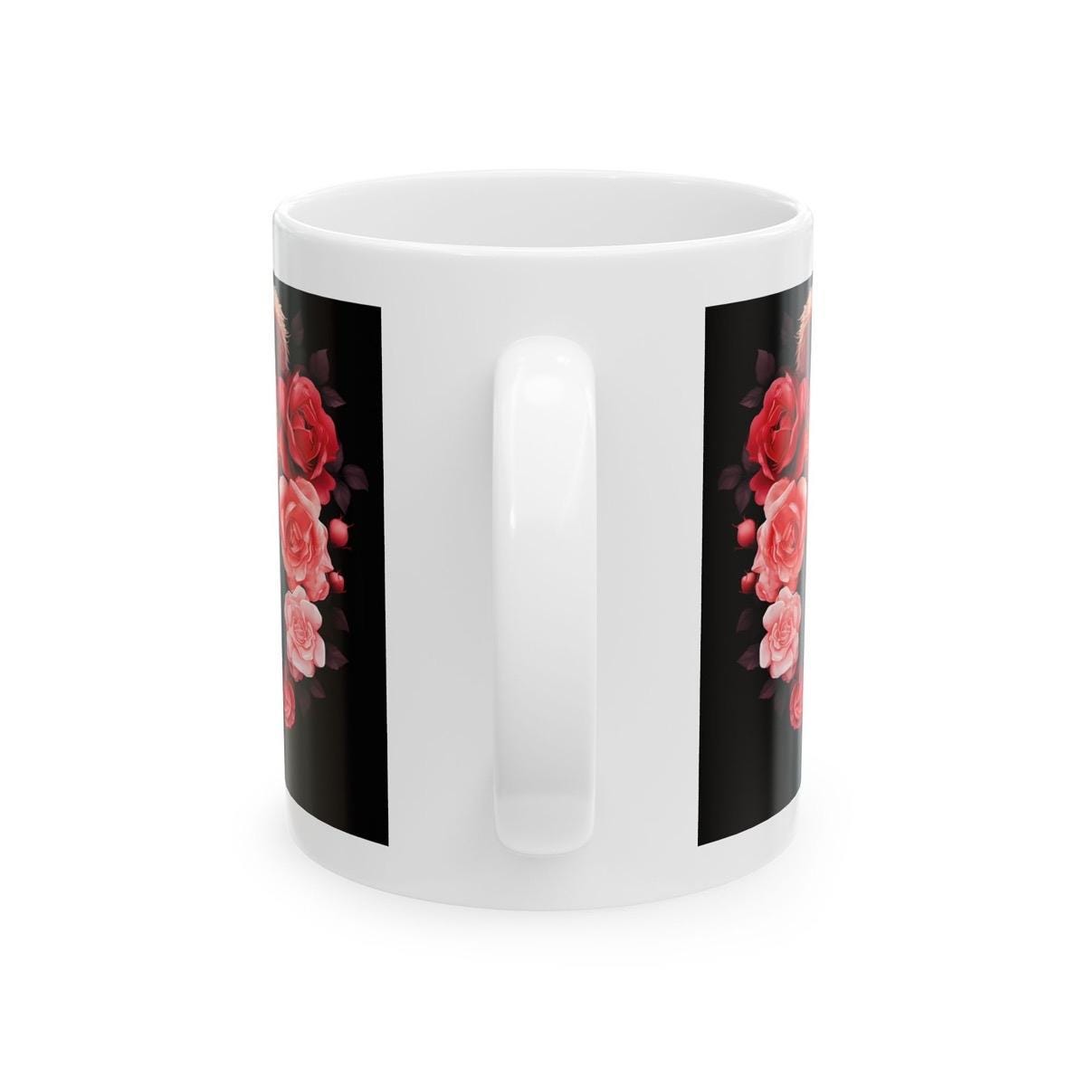 Black style mug bears valentine's day gift for boyfriend or girlfriend - xmas christmas mugs for wife or husband drinkware washable reuse re