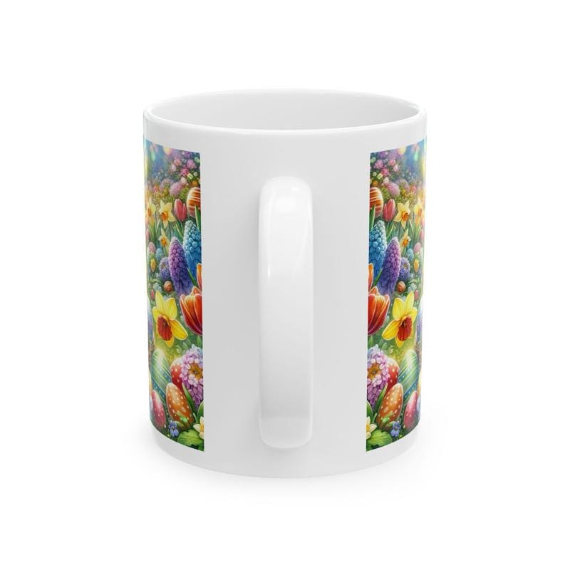 Easter bunny mug - cute gift for kids - perfect for hot drinks - drinkware, tumblers cup bottles reusable washable portable reuse ceramic co
