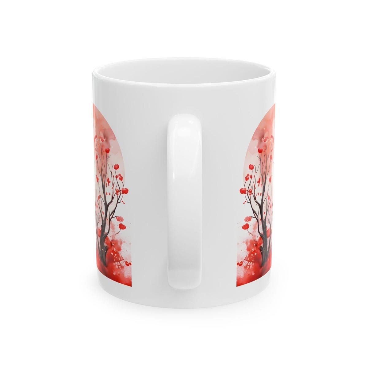 Cute flamingos bird mug - perfect valentine's gift for secret santa or stocking filler - tumblers, drinkware cup washable reusable coffee re