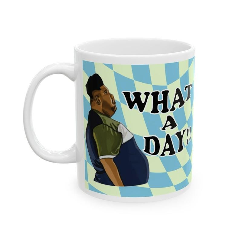 What a day mug harvey price mug - funny gift for coffee lovers - drinkware, tumblers funny mugs funny gifts 11oz washable reusable ceramic r