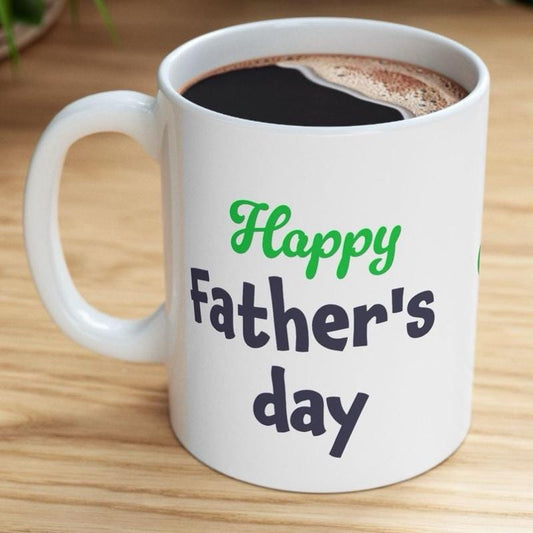 Father’s day funny dad mug - ceramic coffee tumbler drinkware reusable washable reuse cup mugs drew novelty fathers day dad him fun gifts