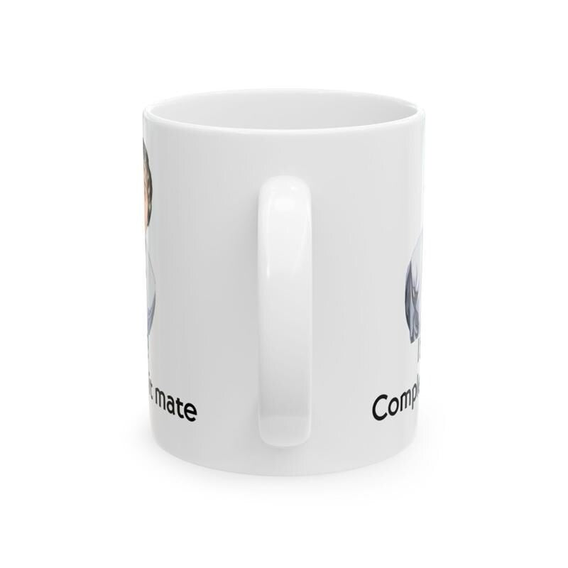 Funny mug - inbetweeners magaluf completed it mate mug - funny inbetweeners jay cartwright gift coffee mug drinkware washable reusable tumbl