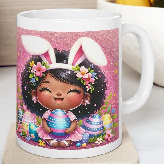 Easter egg mug - cute gift - perfect for hot drinks - drinkware, tumblers cup bottles reusable washable portable reuse ceramic coffee easter