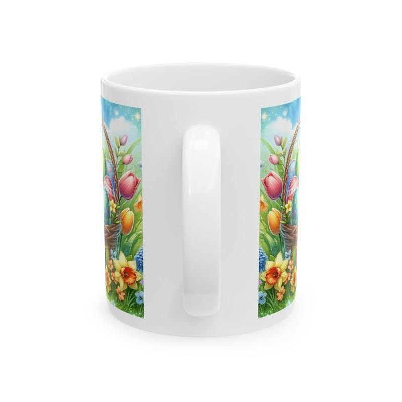 Easter egg mug - cute gift - perfect for hot drinks - drinkware, tumblers cup bottles reusable washable portable reuse ceramic coffee easter
