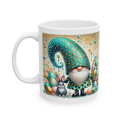 Easter gonk gonks mug - cute gift - perfect for hot drinks - drinkware, tumblers cup bottles reusable washable portable reuse ceramic coffee