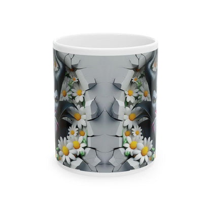 Scary witch  style 3d mug - christmas gift secret santa for coffee lovers - drinkware, reusable classic cup tumbler washable reuse ceramic x