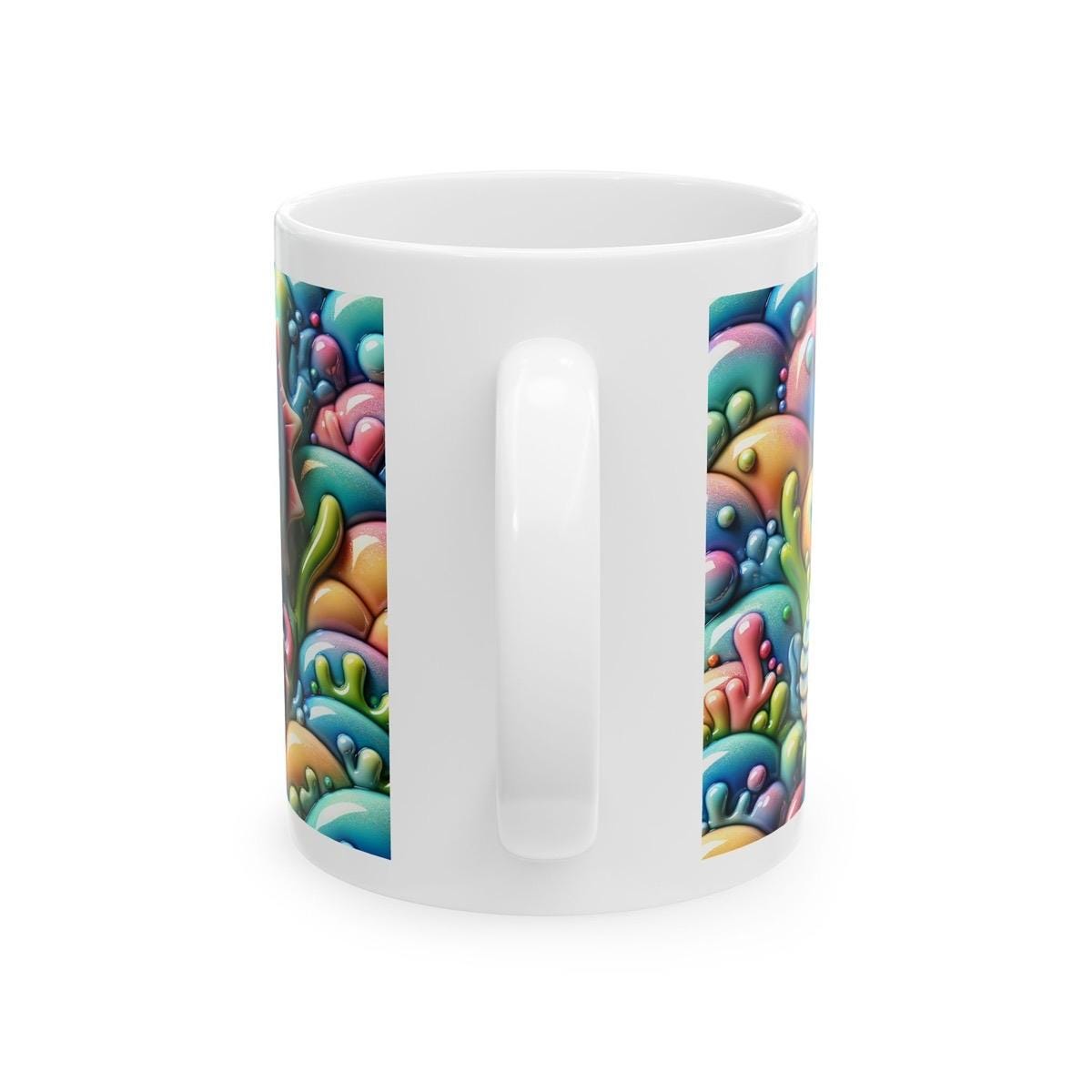 Cute baby seahorse 3d mug - perfect for your morning drinks - drinkware, tumblers cup bottles washable reusable ceramic xmas mugs tea girly