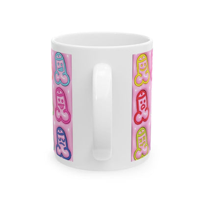 Funny faces rude mug gifts xmas - perfect for christmas gifts - drinkware, cup reusable tumblers washable reuse coffee ceramic