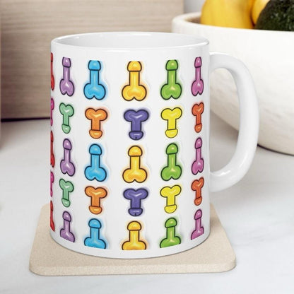 Funny rude mug gift - perfect for coffee lovers - reusable and eco-friendly - drinkware cup washable tumblers ceramic reuse bottles
