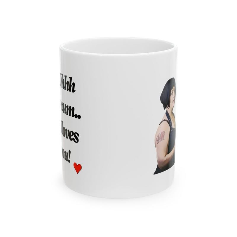 Ohh mum i loves you funny mug for mother's day or birthday - perfect gift for mum - cup, drinkware tumblers washable bottles reusable cerami