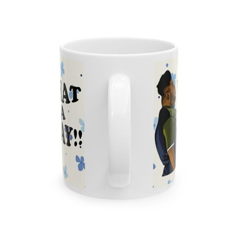 What a day mug harvey price mug - funny gift for coffee lovers - drinkware, tumblers funny mugs funny gifts 11oz washable reusable ceramic r