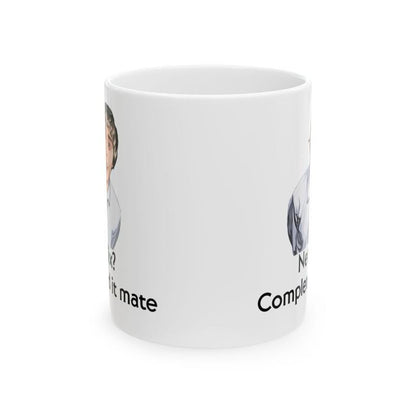 Funny mug - inbetweeners netflix completed it mate mug - funny inbetweeners jay cartwright gift coffee mug drinkware washable reusable tumbl