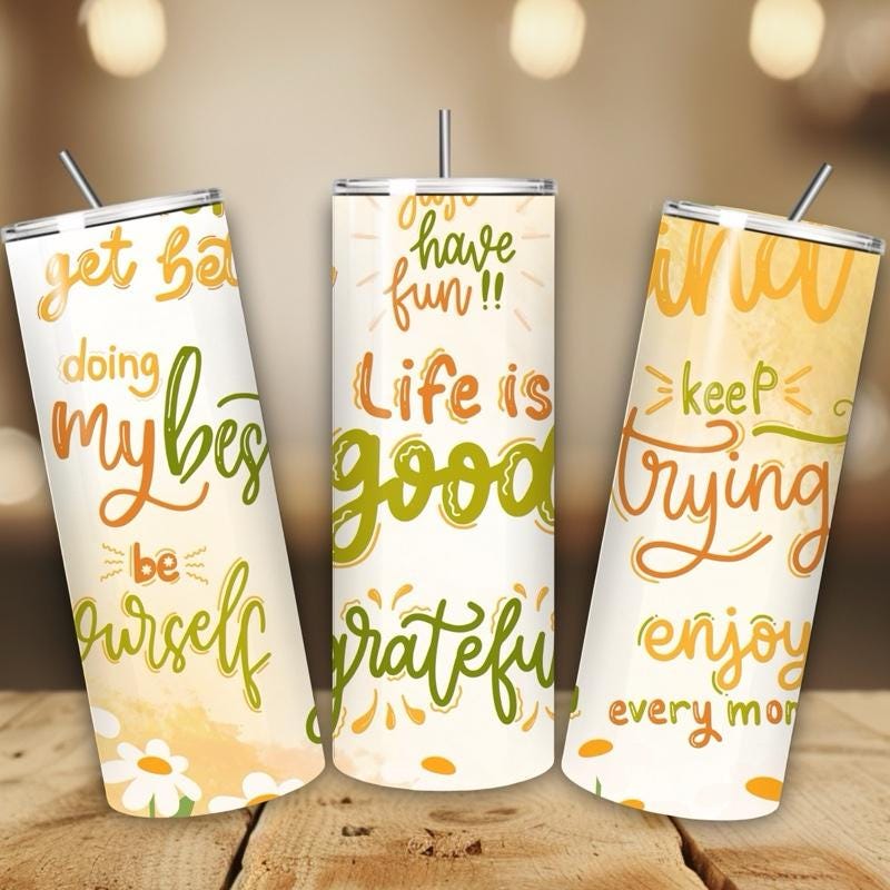 Cute self love mental health 20oz tumbler - perfect for any occasion drinkware flasks mug bottles water bottles bottled stylish beverage por