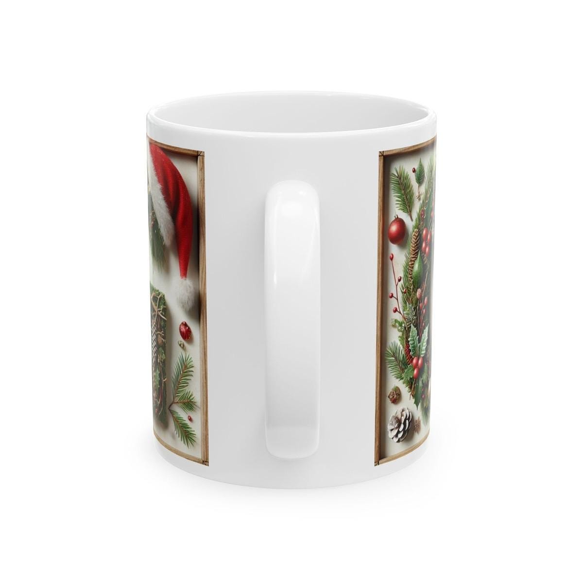 Personalised 'g' edition christmas mug - unique gift for xmas - stocking filler - drinkware washable reusable reuse ceramic cup tumbler coff