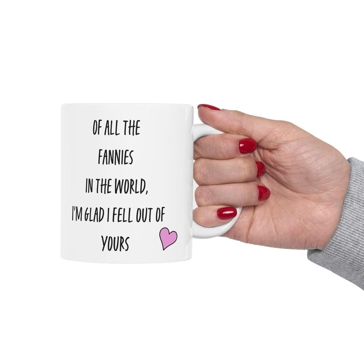 Funny mother’s day and birthday gift for mum - ceramic cup - drinkware tumblers washable reusable bottles reuse coffee mug sarcastic gift