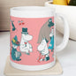 Cute white moomin style mug - perfect for drinking - drinkware, cup tumblers ceramic bottles reusable coffee washable reuse xmas christmas g