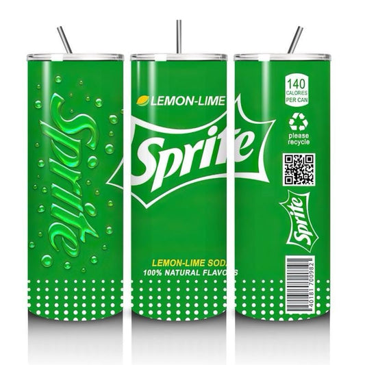 Sprite tumbler 20oz - green style perfect for on-the-go hydration - vacuum flask - cup drinkware mug bottles water bottles bottled portable