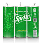 Sprite tumbler 20oz - green style perfect for on-the-go hydration - vacuum flask - cup drinkware mug bottles water bottles bottled portable