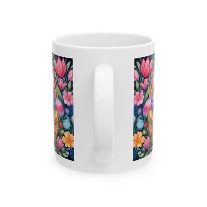 Easter egg mug - cute gift - perfect for hot drinks - drinkware, tumblers cup bottles reusable washable portable reuse ceramic coffee easter