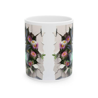 Scary witch style 3d mug - christmas gift secret santa - reusable - drinkware reuse tumblers cup washable coffee ceramic xmas mugs tea festi