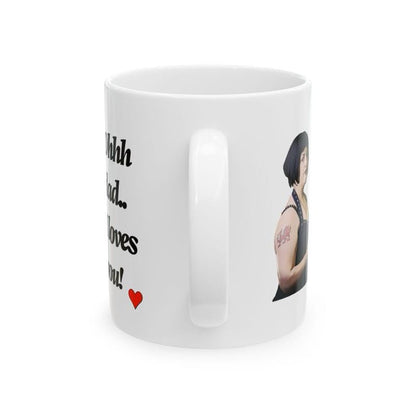 Nessa gavin and stacey father’s day funny dad mug - ceramic coffee tumbler drinkware reusable washable reuse cup mugs drew novelty fathers