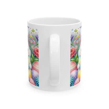 Easter bunny mug - cute gift - perfect for hot drinks - drinkware, tumblers cup bottles reusable washable portable reuse ceramic coffee east