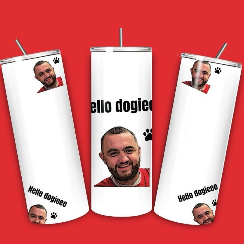Mashtag tumbler 20oz hello doggie mashtag brady hello doggy drinkware flask portable stylish coffee bottle bottled water bottles heat resist