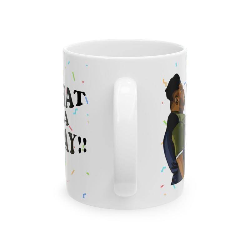 What a day mug harvey price mug - funny gift for coffee lovers - drinkware, tumblers funny mugs funny gifts 11oz washable reusable ceramic r